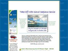 Tablet Screenshot of islandseaplane.com